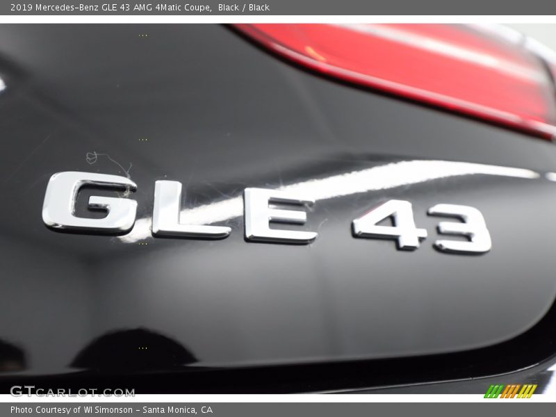 Black / Black 2019 Mercedes-Benz GLE 43 AMG 4Matic Coupe