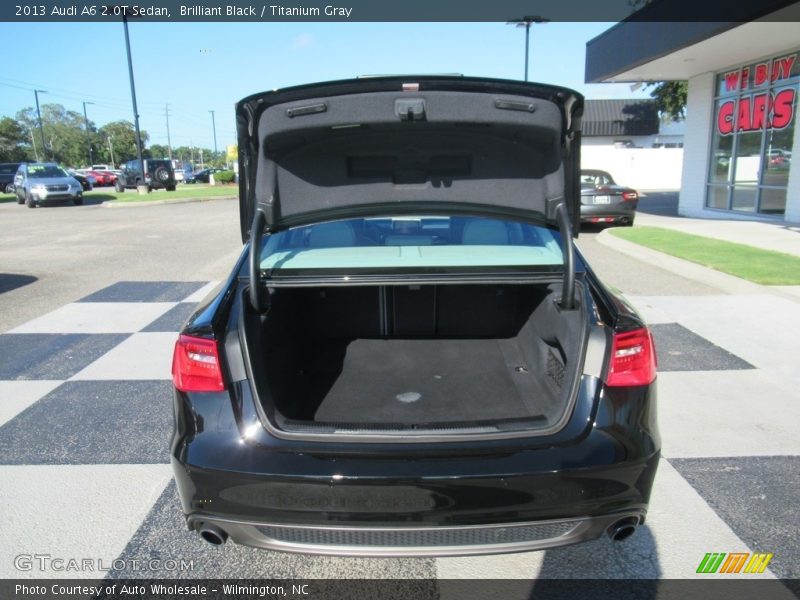 Brilliant Black / Titanium Gray 2013 Audi A6 2.0T Sedan