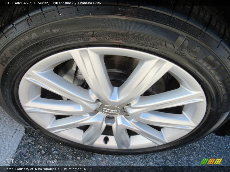 Brilliant Black / Titanium Gray 2013 Audi A6 2.0T Sedan
