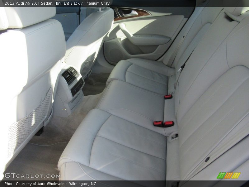 Brilliant Black / Titanium Gray 2013 Audi A6 2.0T Sedan