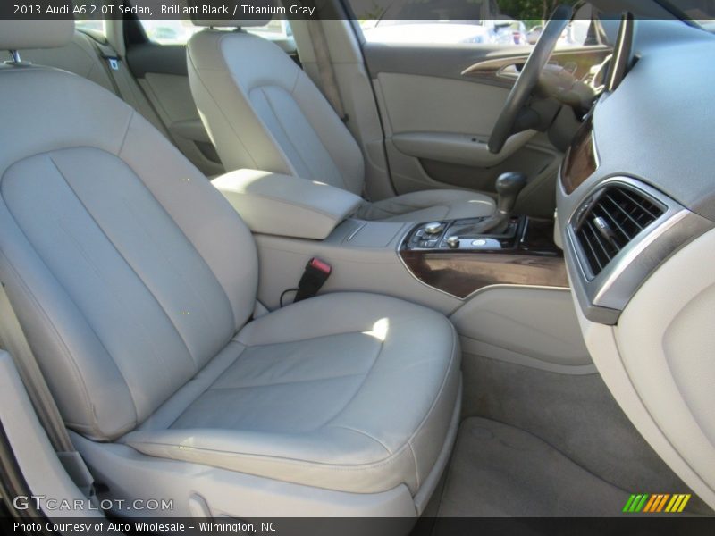 Brilliant Black / Titanium Gray 2013 Audi A6 2.0T Sedan