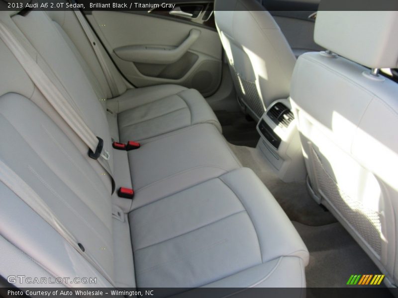 Brilliant Black / Titanium Gray 2013 Audi A6 2.0T Sedan