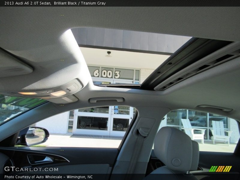 Brilliant Black / Titanium Gray 2013 Audi A6 2.0T Sedan