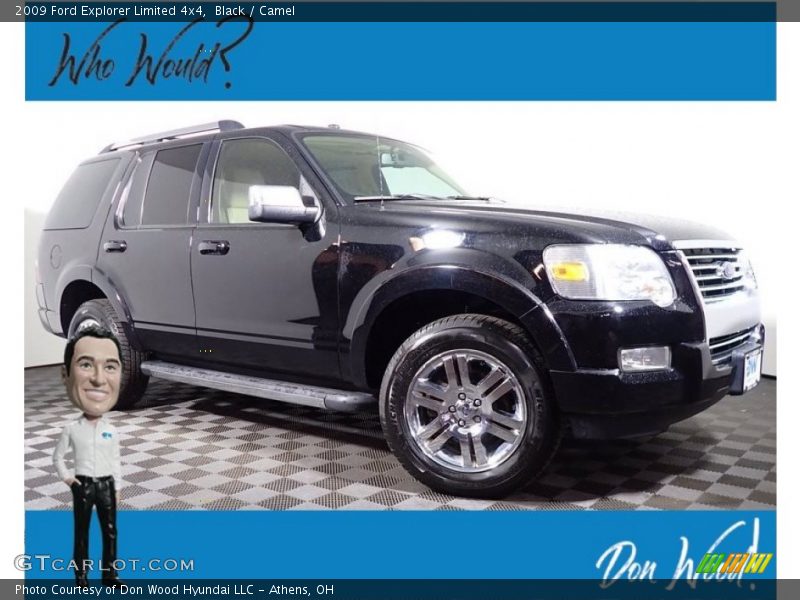 Black / Camel 2009 Ford Explorer Limited 4x4