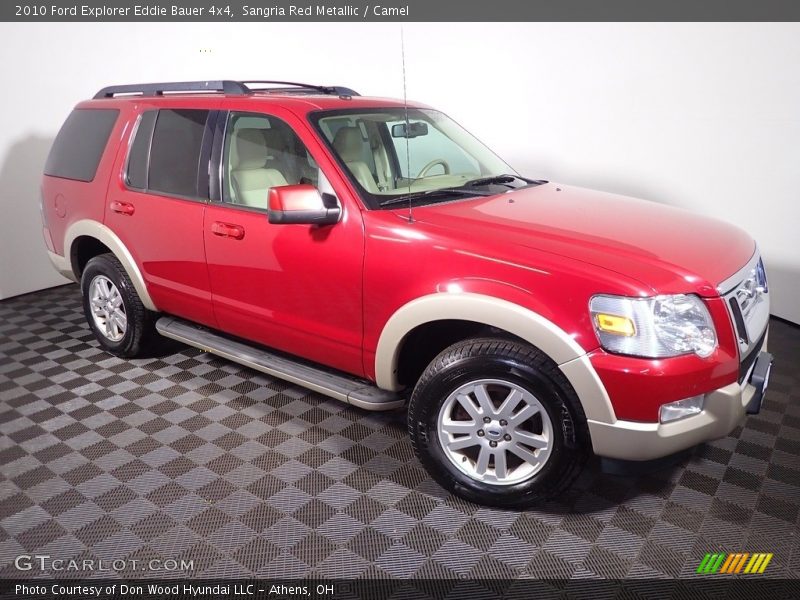  2010 Explorer Eddie Bauer 4x4 Sangria Red Metallic