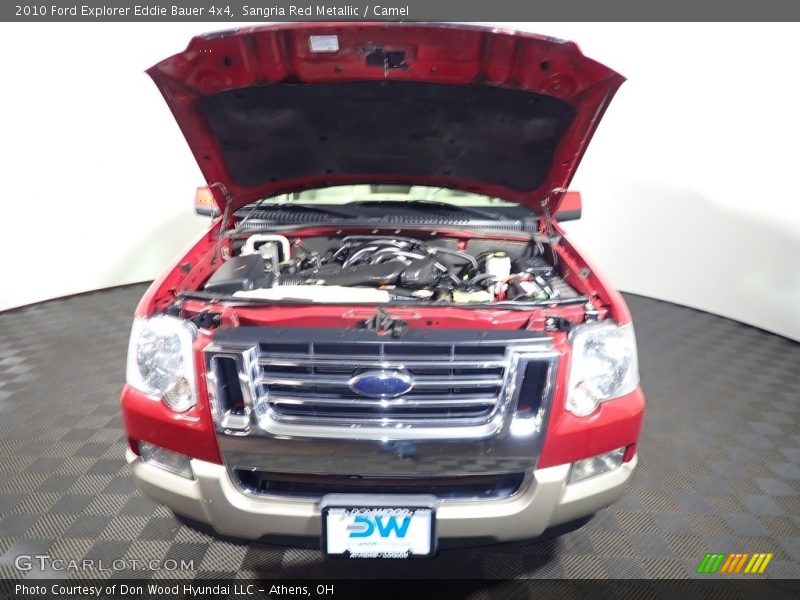Sangria Red Metallic / Camel 2010 Ford Explorer Eddie Bauer 4x4
