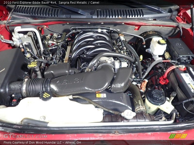  2010 Explorer Eddie Bauer 4x4 Engine - 4.6 Liter SOHC 24-Valve VVT V8