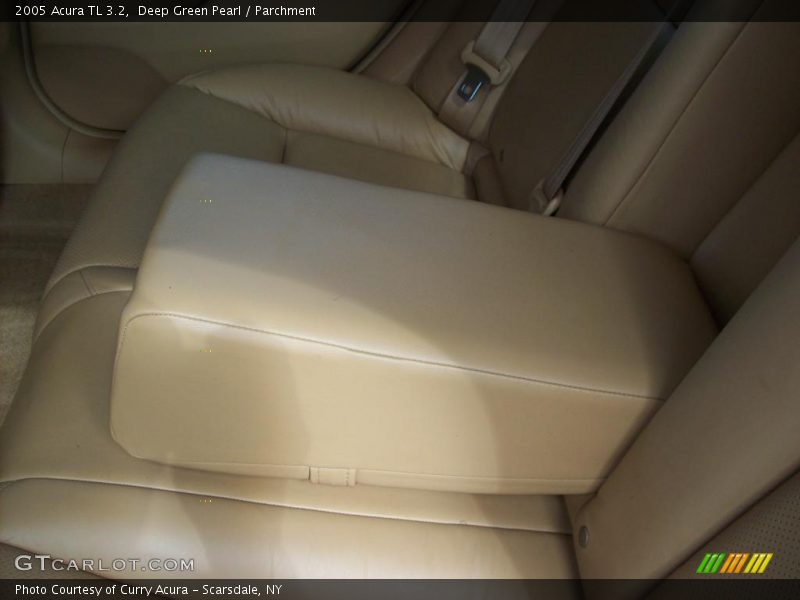Deep Green Pearl / Parchment 2005 Acura TL 3.2