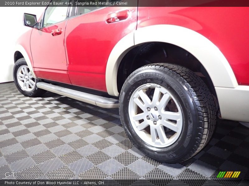 Sangria Red Metallic / Camel 2010 Ford Explorer Eddie Bauer 4x4