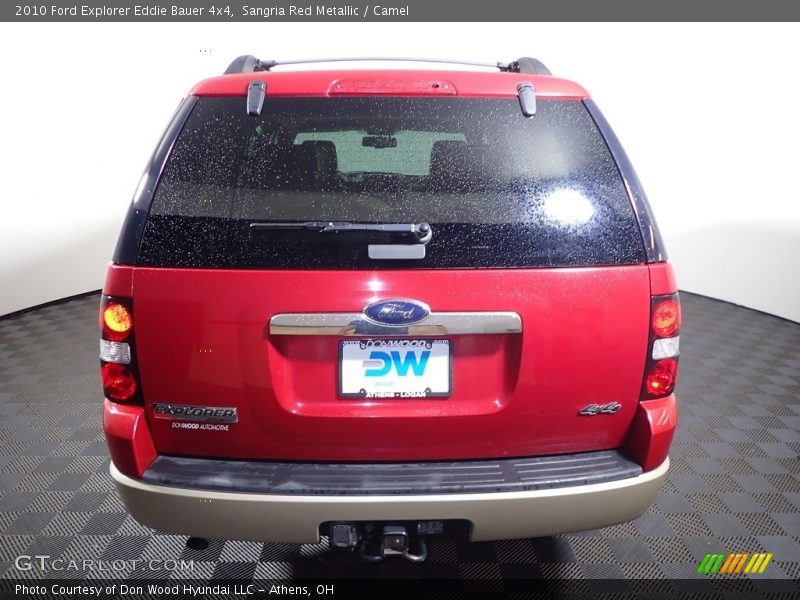 Sangria Red Metallic / Camel 2010 Ford Explorer Eddie Bauer 4x4