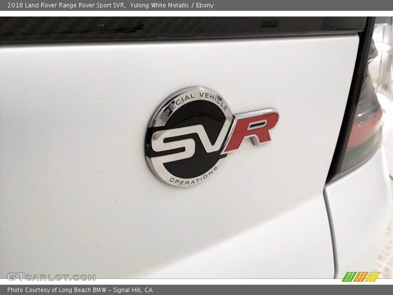  2018 Range Rover Sport SVR Logo