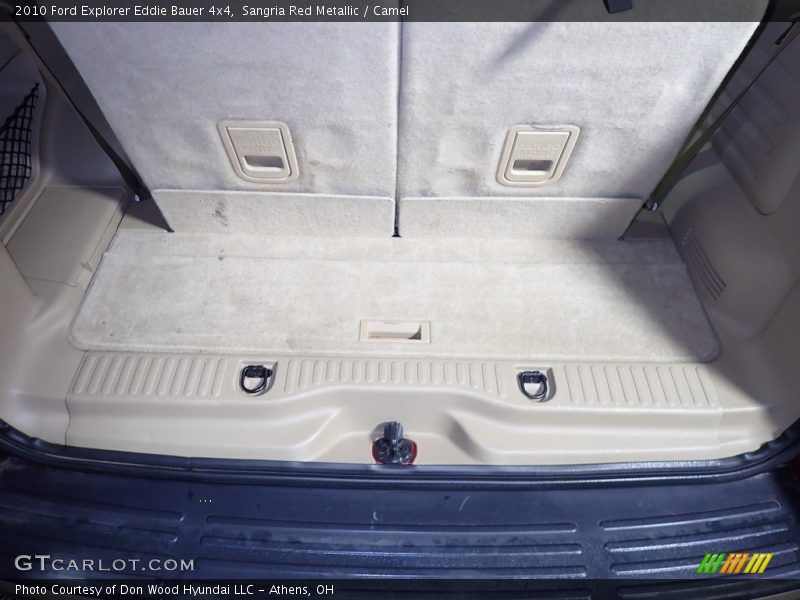 Sangria Red Metallic / Camel 2010 Ford Explorer Eddie Bauer 4x4