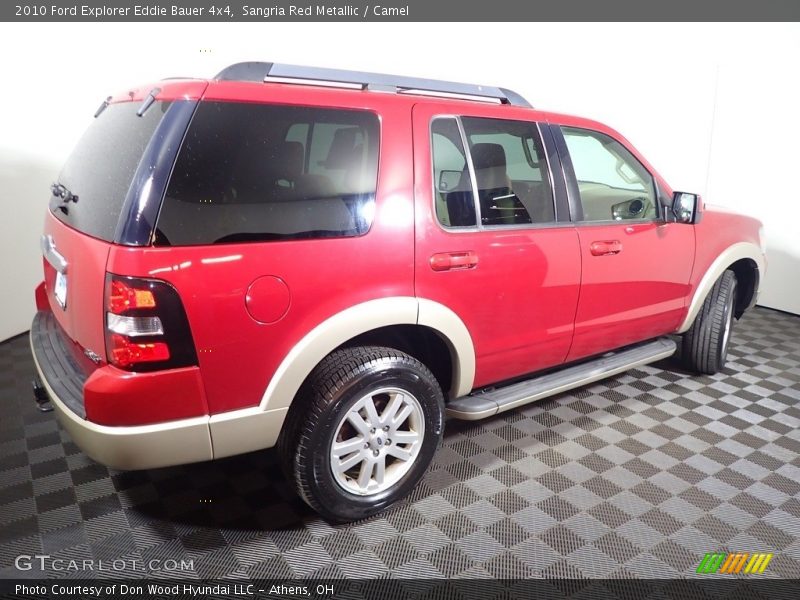 Sangria Red Metallic / Camel 2010 Ford Explorer Eddie Bauer 4x4