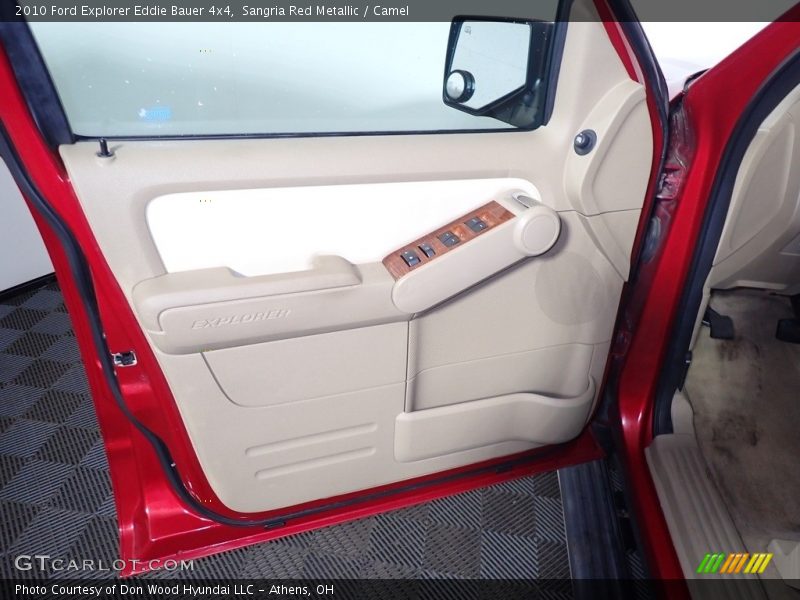 Sangria Red Metallic / Camel 2010 Ford Explorer Eddie Bauer 4x4
