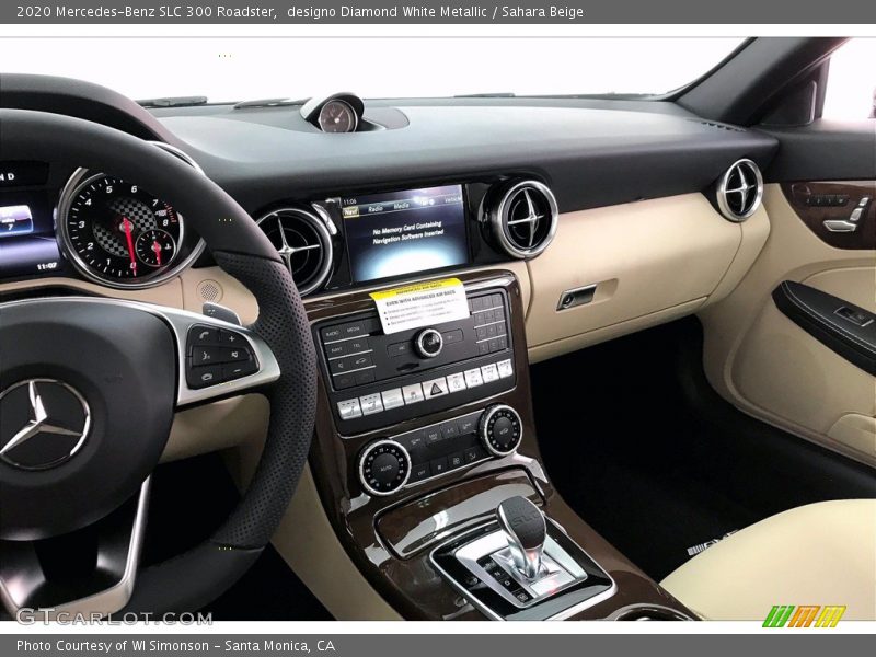 designo Diamond White Metallic / Sahara Beige 2020 Mercedes-Benz SLC 300 Roadster