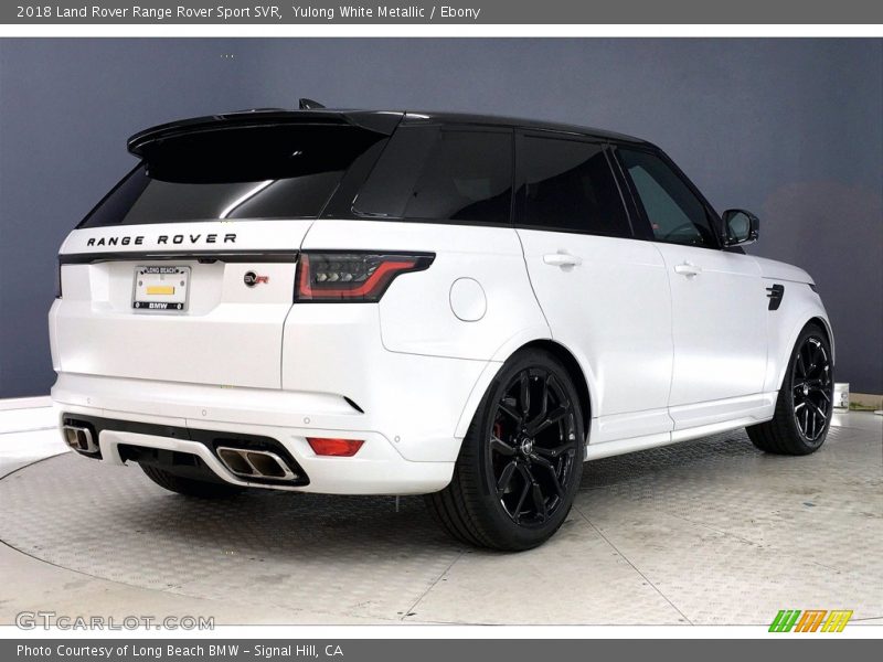 Yulong White Metallic / Ebony 2018 Land Rover Range Rover Sport SVR