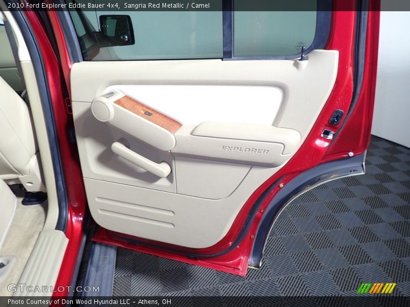 Sangria Red Metallic / Camel 2010 Ford Explorer Eddie Bauer 4x4
