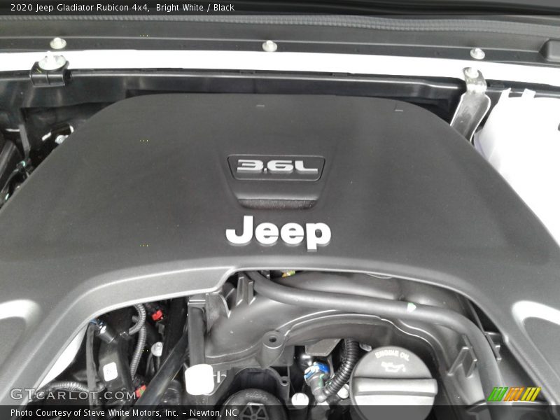 Bright White / Black 2020 Jeep Gladiator Rubicon 4x4