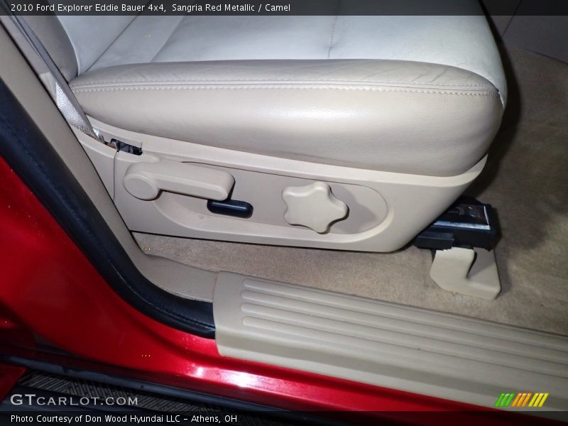 Sangria Red Metallic / Camel 2010 Ford Explorer Eddie Bauer 4x4