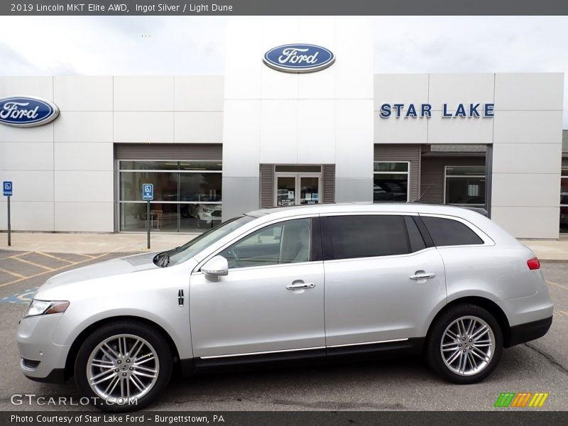 Ingot Silver / Light Dune 2019 Lincoln MKT Elite AWD