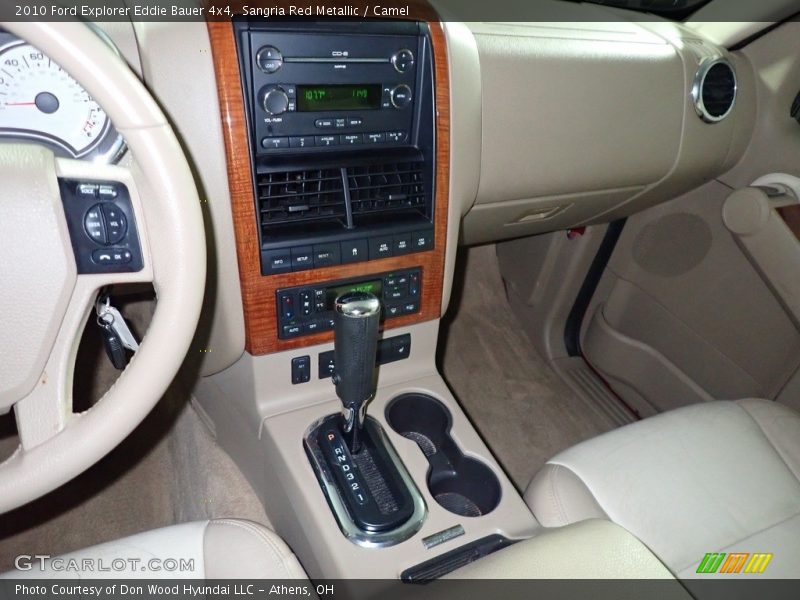 Sangria Red Metallic / Camel 2010 Ford Explorer Eddie Bauer 4x4