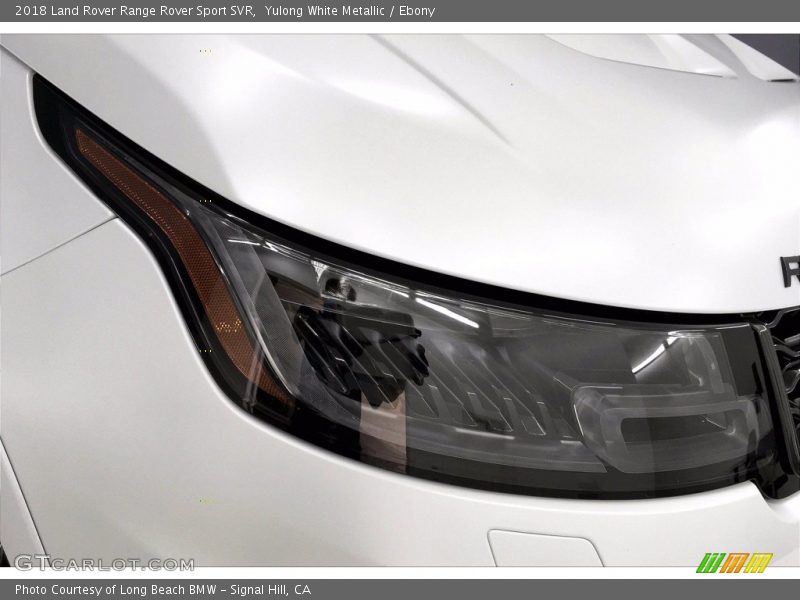 Yulong White Metallic / Ebony 2018 Land Rover Range Rover Sport SVR