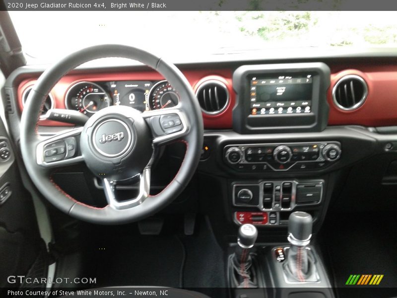 Bright White / Black 2020 Jeep Gladiator Rubicon 4x4