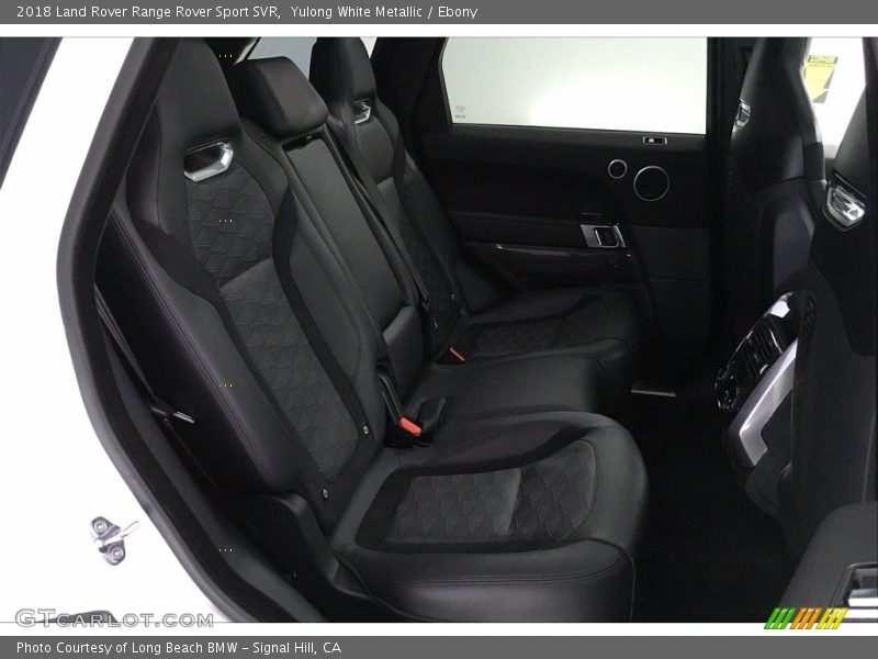 Rear Seat of 2018 Range Rover Sport SVR
