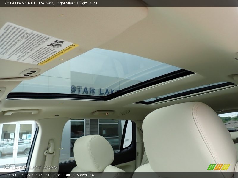 Ingot Silver / Light Dune 2019 Lincoln MKT Elite AWD