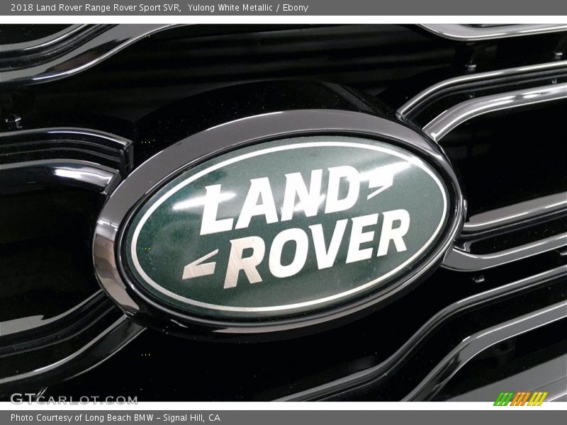 Yulong White Metallic / Ebony 2018 Land Rover Range Rover Sport SVR