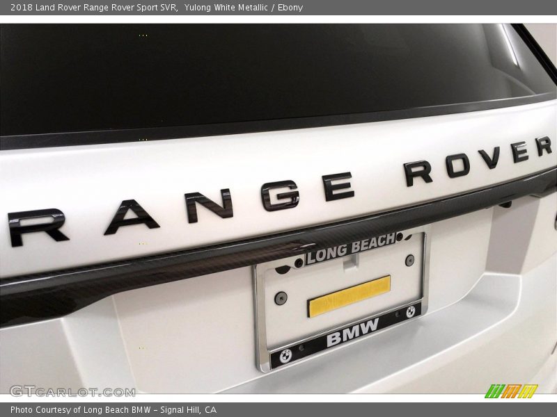 Yulong White Metallic / Ebony 2018 Land Rover Range Rover Sport SVR