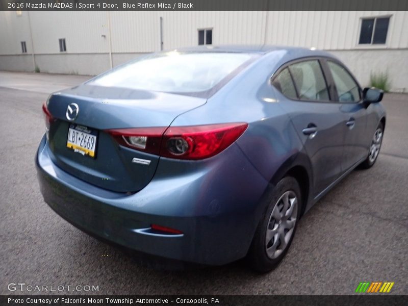 Blue Reflex Mica / Black 2016 Mazda MAZDA3 i Sport 4 Door