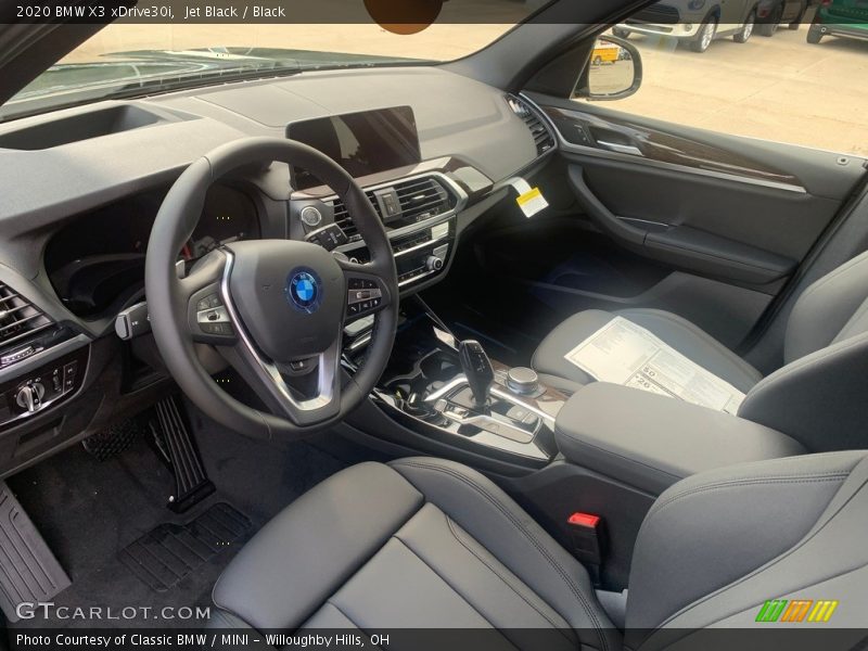 Jet Black / Black 2020 BMW X3 xDrive30i