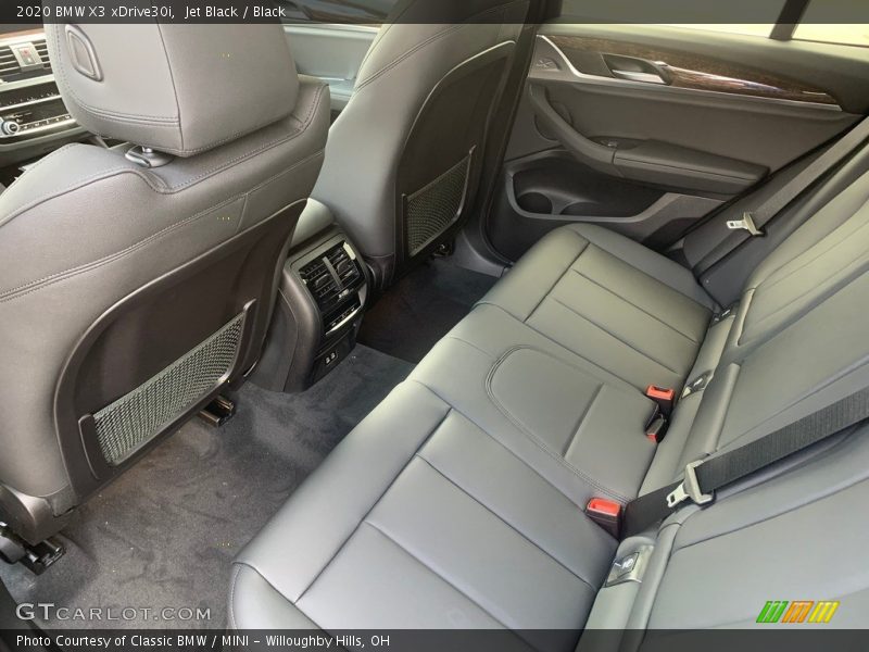 Jet Black / Black 2020 BMW X3 xDrive30i
