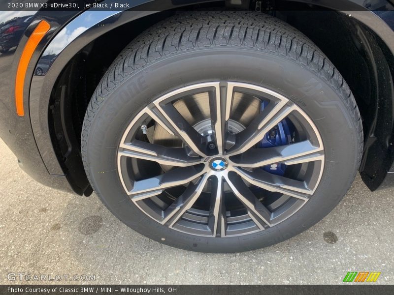 Jet Black / Black 2020 BMW X3 xDrive30i