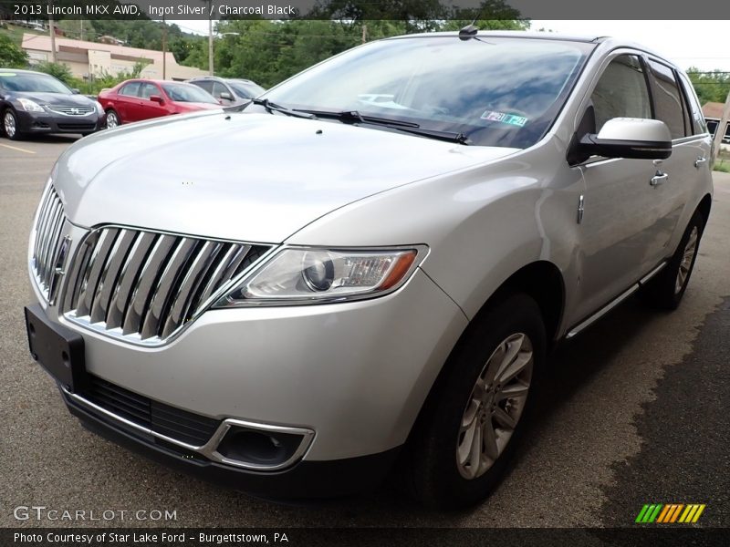 Ingot Silver / Charcoal Black 2013 Lincoln MKX AWD