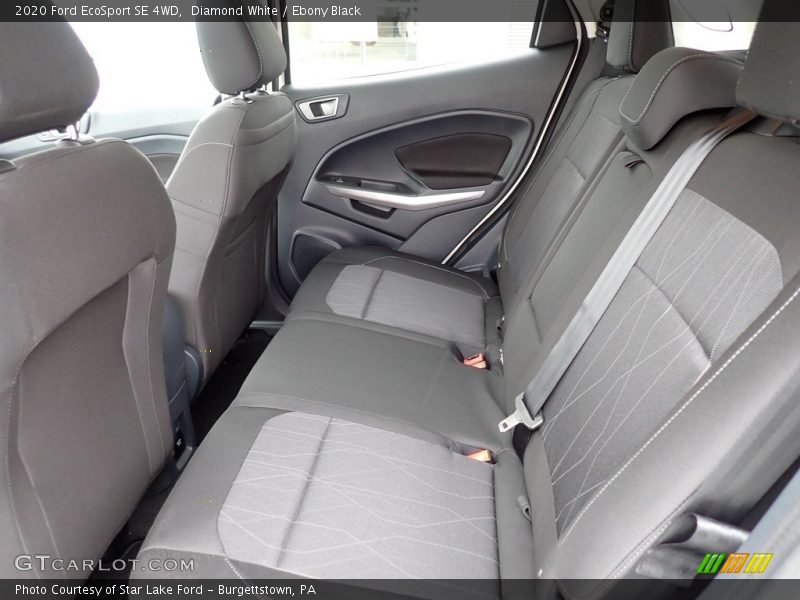 Diamond White / Ebony Black 2020 Ford EcoSport SE 4WD