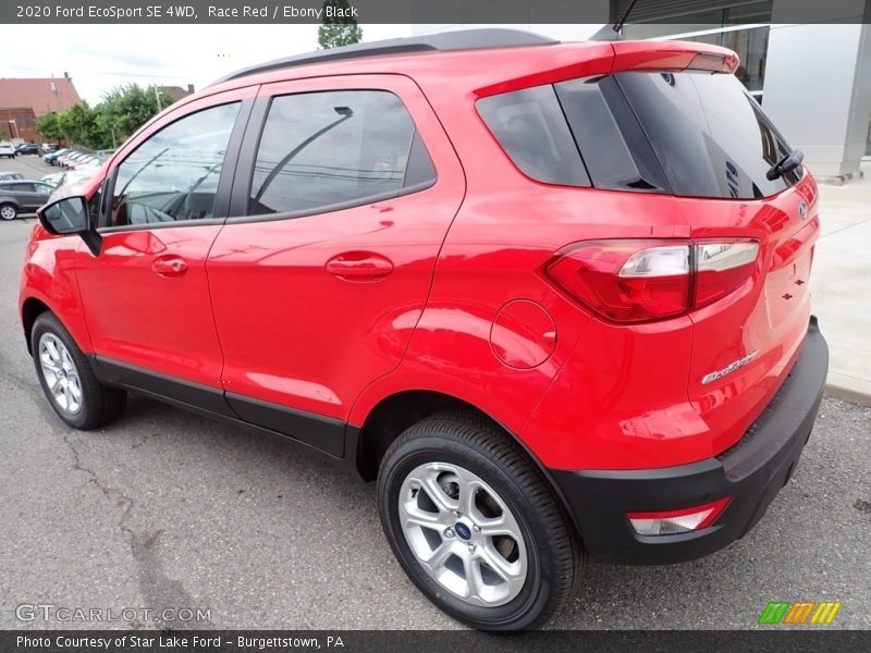 Race Red / Ebony Black 2020 Ford EcoSport SE 4WD