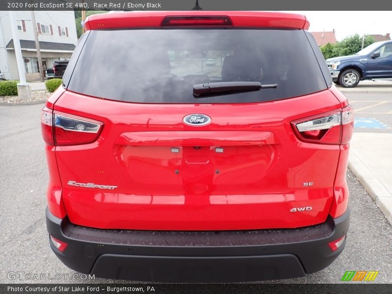 Race Red / Ebony Black 2020 Ford EcoSport SE 4WD
