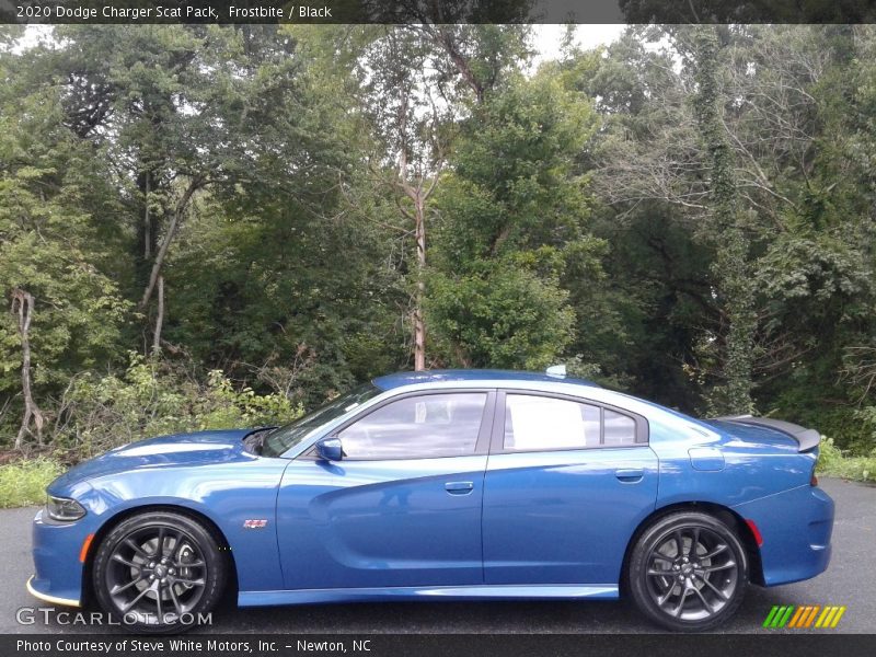 Frostbite / Black 2020 Dodge Charger Scat Pack