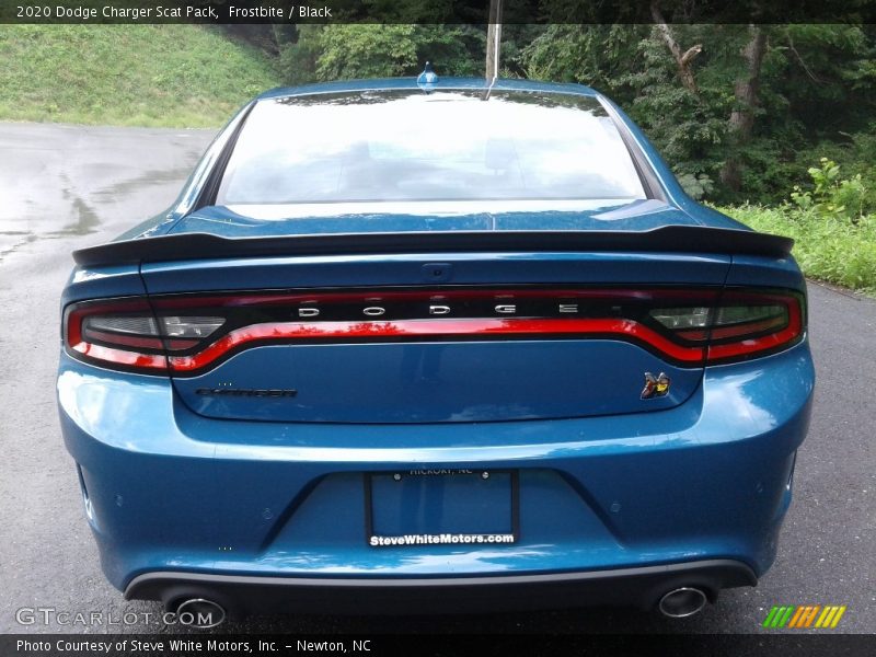 Frostbite / Black 2020 Dodge Charger Scat Pack