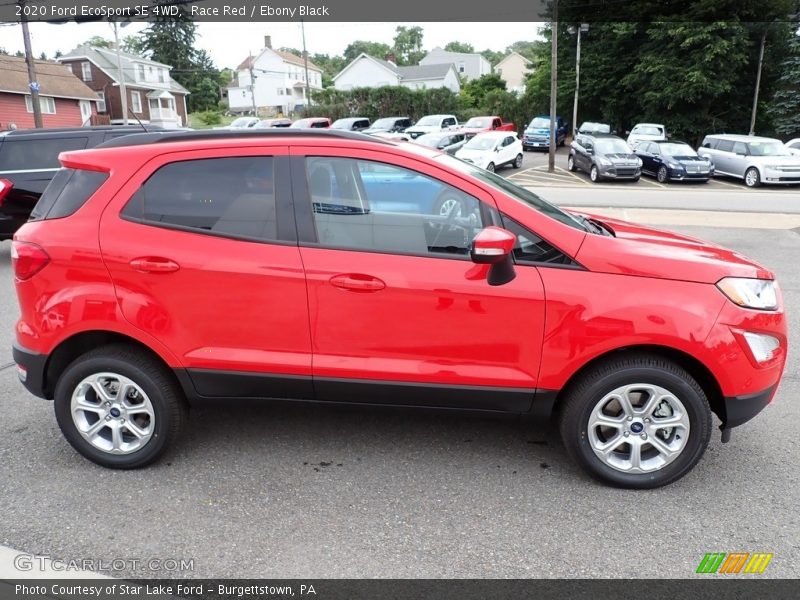 Race Red / Ebony Black 2020 Ford EcoSport SE 4WD