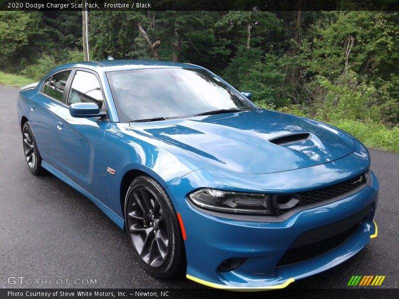 Frostbite / Black 2020 Dodge Charger Scat Pack
