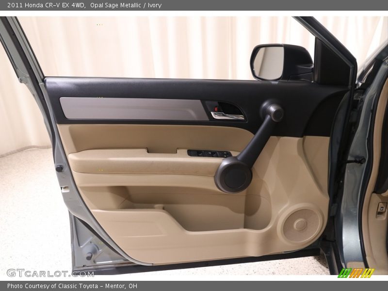 Opal Sage Metallic / Ivory 2011 Honda CR-V EX 4WD