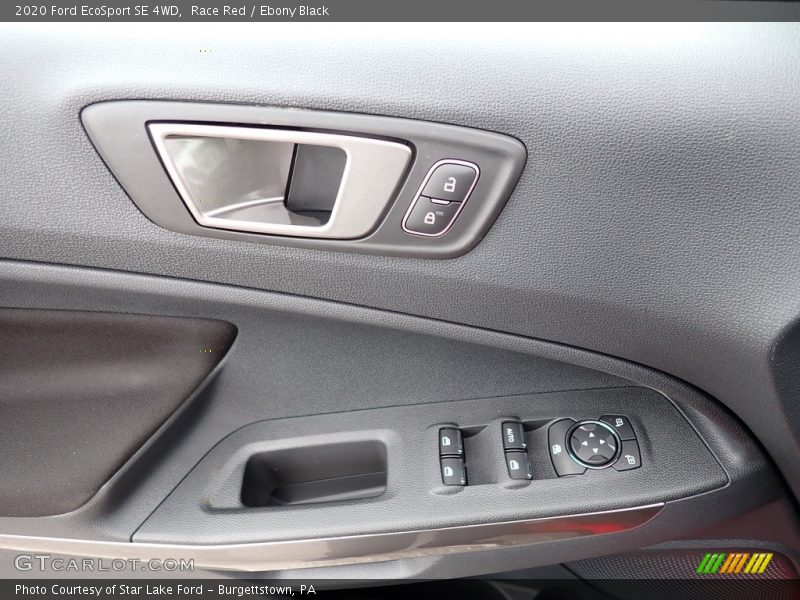 Race Red / Ebony Black 2020 Ford EcoSport SE 4WD