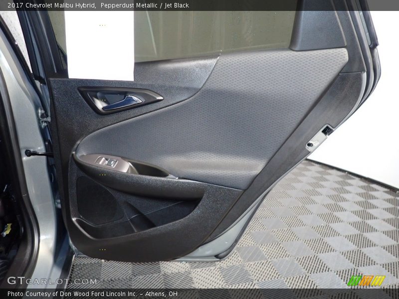Pepperdust Metallic / Jet Black 2017 Chevrolet Malibu Hybrid