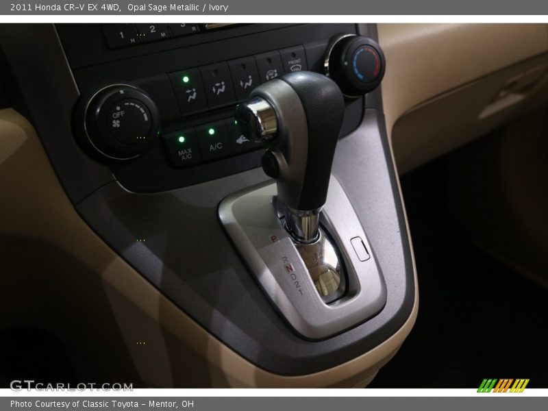 Opal Sage Metallic / Ivory 2011 Honda CR-V EX 4WD