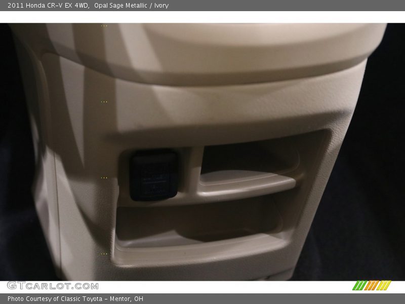 Opal Sage Metallic / Ivory 2011 Honda CR-V EX 4WD