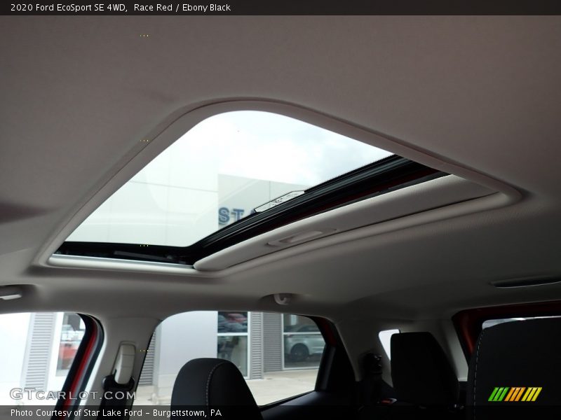 Race Red / Ebony Black 2020 Ford EcoSport SE 4WD