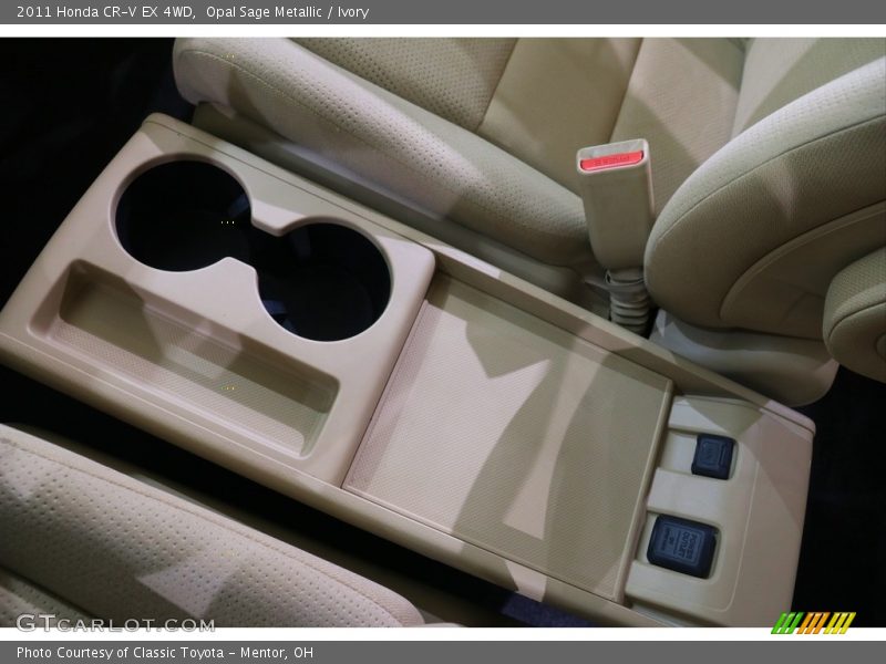 Opal Sage Metallic / Ivory 2011 Honda CR-V EX 4WD